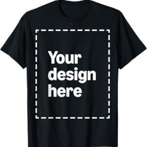 Custom T-Shirt with Your Image for Men, Women and Kids by Modify by Amazon Merch on Demand